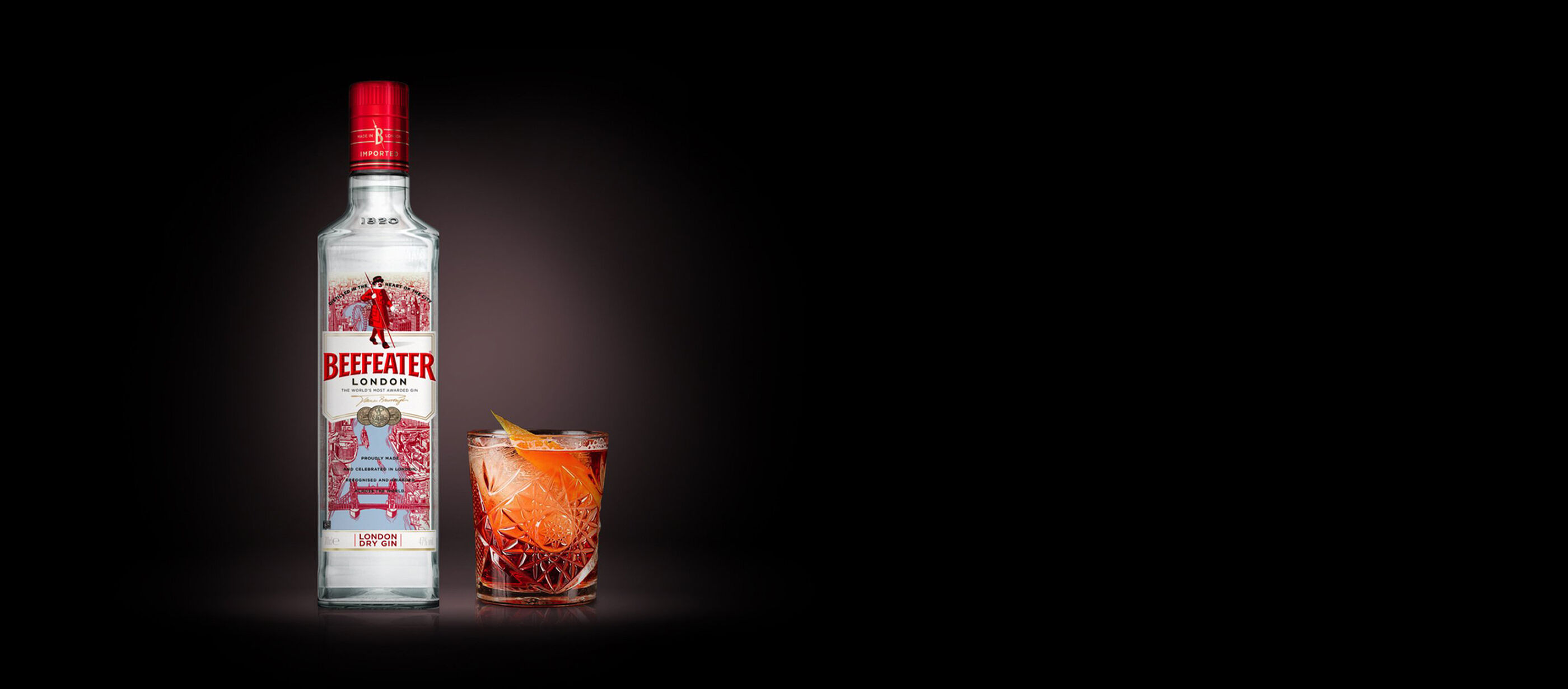 Beefeater Sloe-groni Cocktail